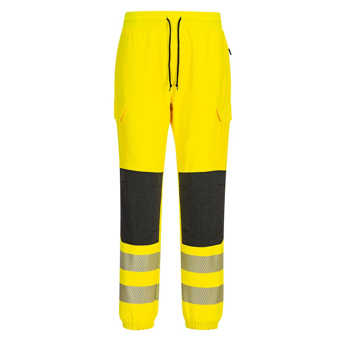Jogging Haute-Visibilité PW3 Flexi Jaune/Noir