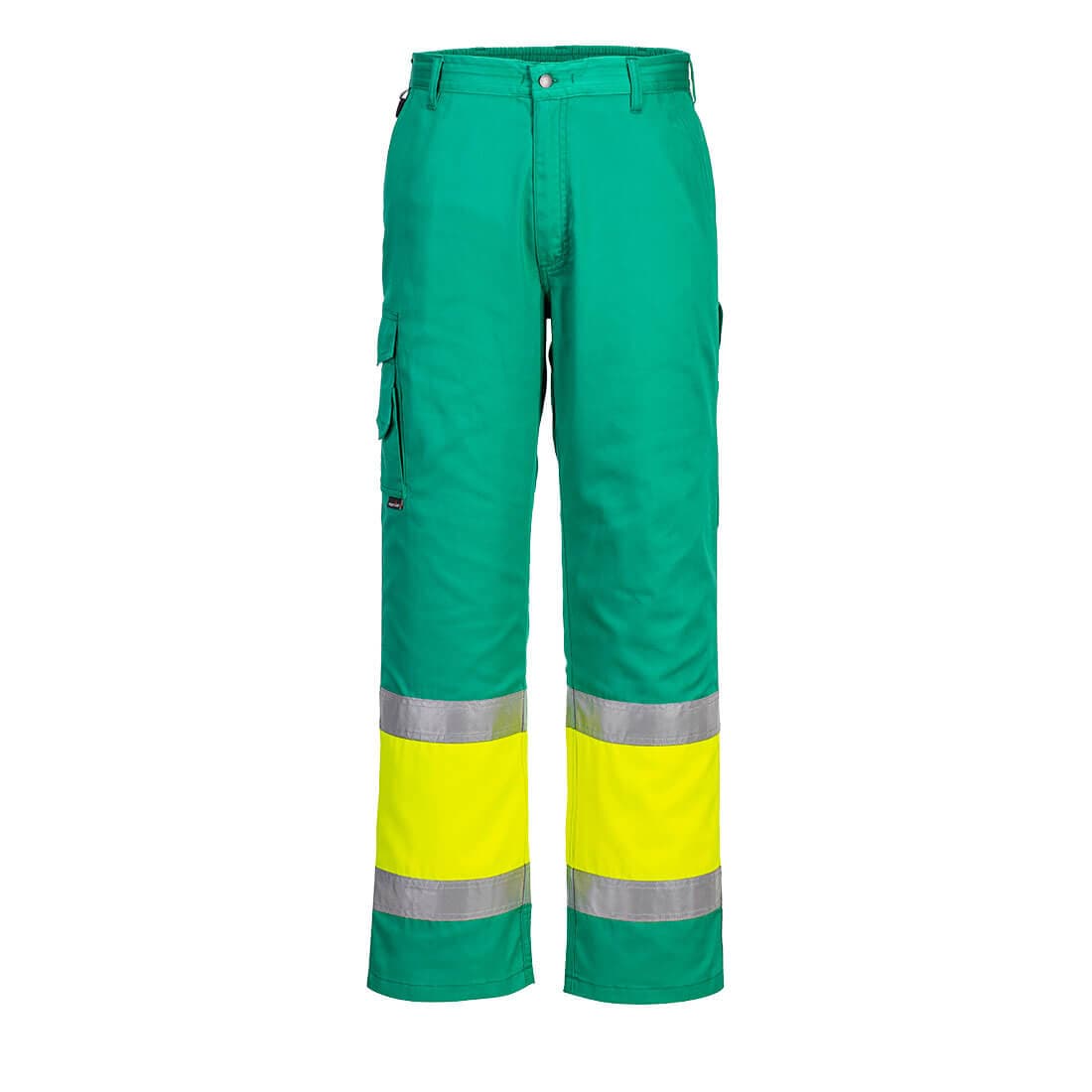 Pantalon combat Hi-Vis Bicolore Jaune/Théal