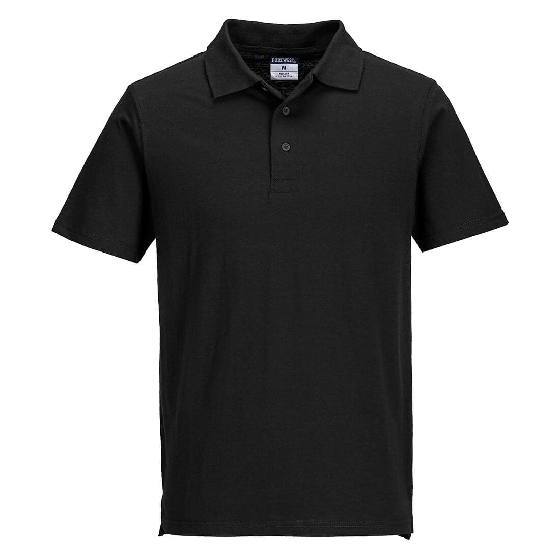 Polo Jersey léger (48 pièces par carton) Noir
