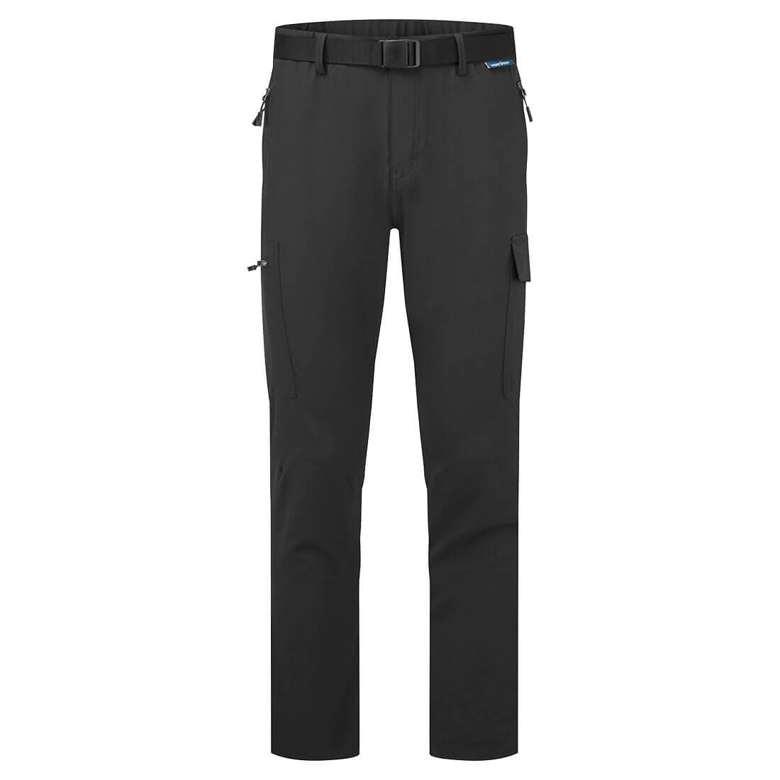 Pantalon ultra léger slim Stretch Noir  Short
