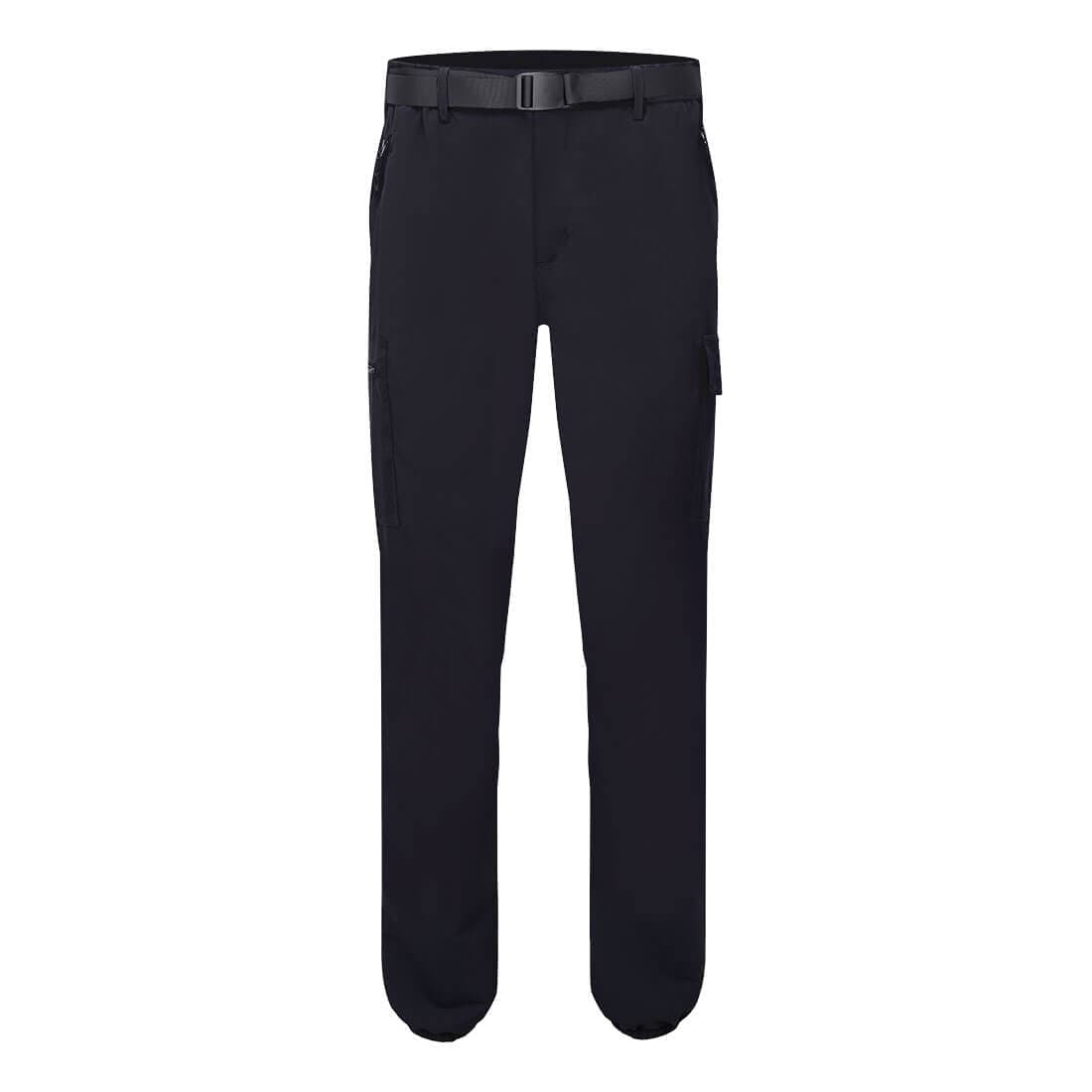Pantalon ultra léger slim Stretch Noir  Short