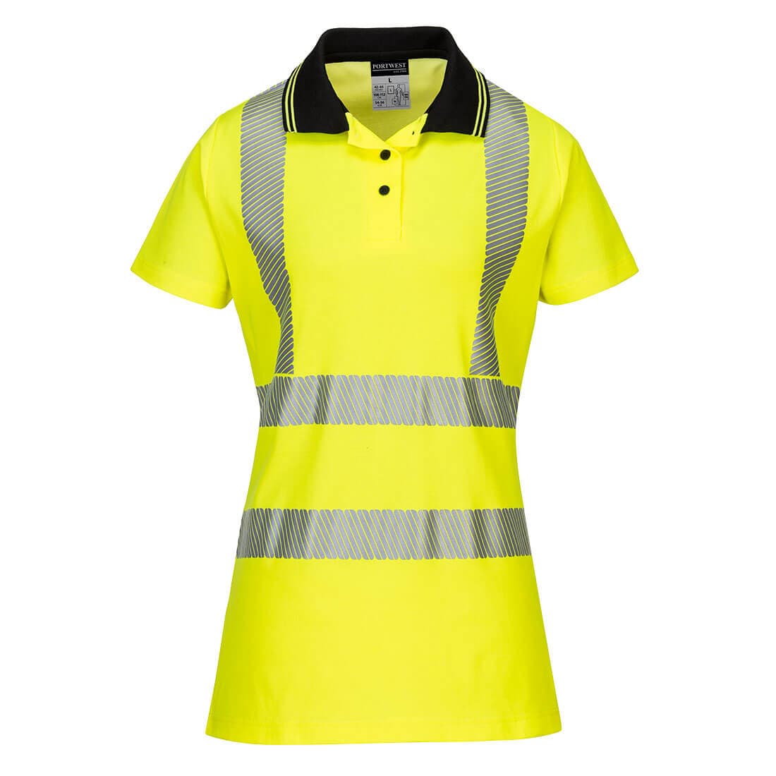 Polo Ladies Pro Jaune/Noir
