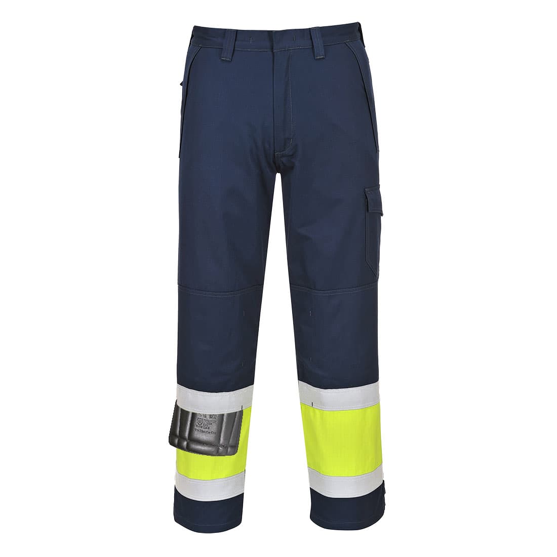 Pantalon Hi-Vis MODAFLAME Jaune/Marine
