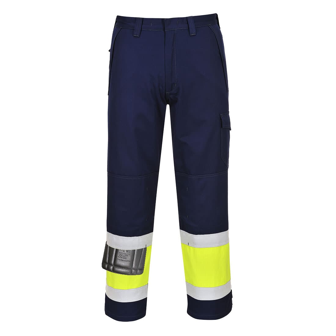 Pantalon Hi-Vis MODAFLAME Jaune/Marine Tal