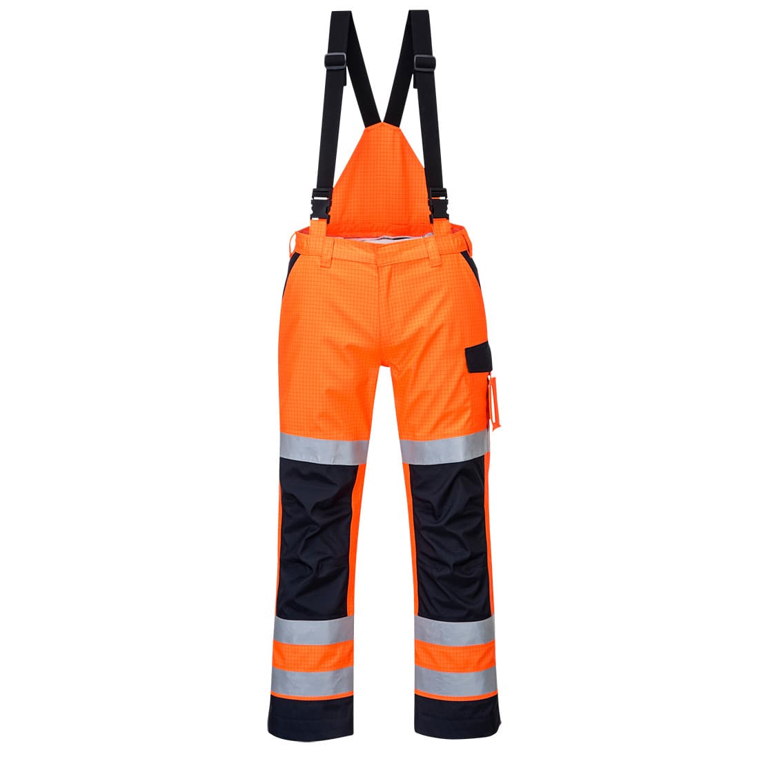 pantalon de pluie multi normes arc électrique Orange/Marine