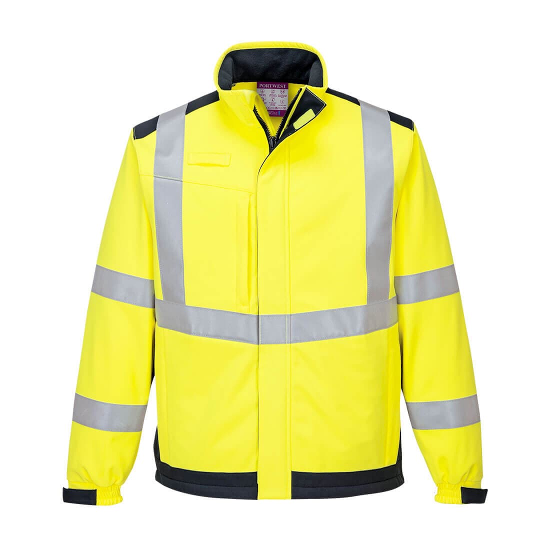 veste softshell modaflame multi norme arc électrique Jaune/Marine