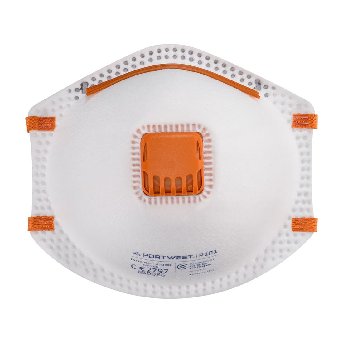 Masque poussières à valve FFP1 (Pk10) Blanc