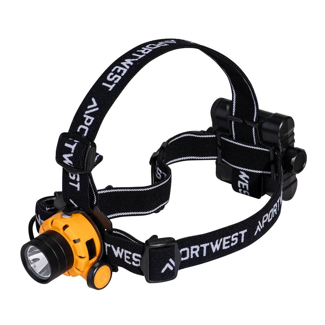 Lampe frontale Ultra Power Jaune/Noir
