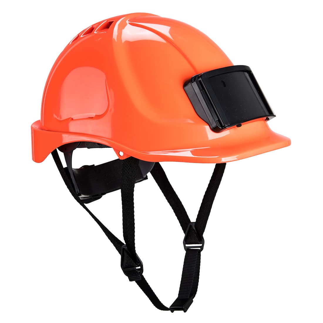 Casque Endurance avec porte-badge Orange