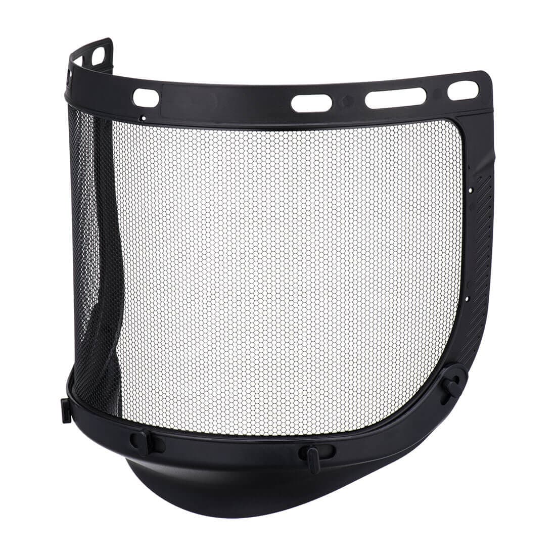 Etched Steel Mesh Visor Plus Noir