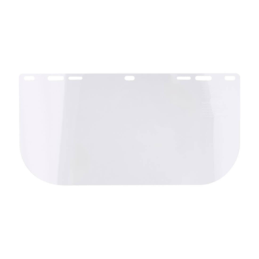Visière plate PC transparente (Pack 1) Incolore