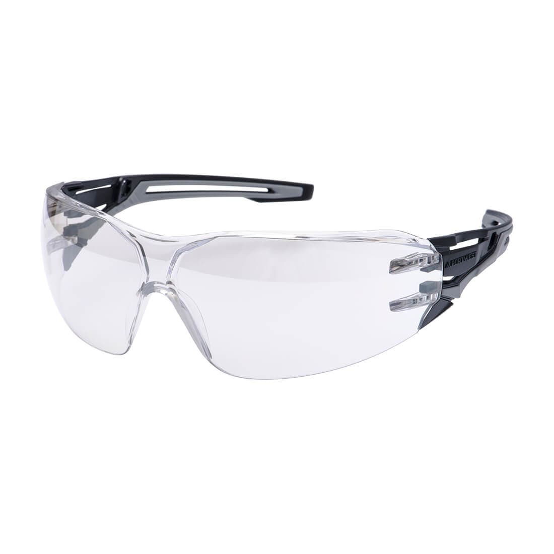 Lunettes de protection enveloppantes anthracite Miroir clair (usage intérieur/extérieur)