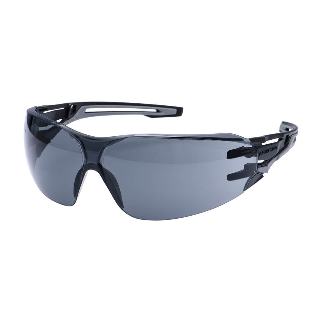 Lunettes de protection enveloppantes anthracite Fumé