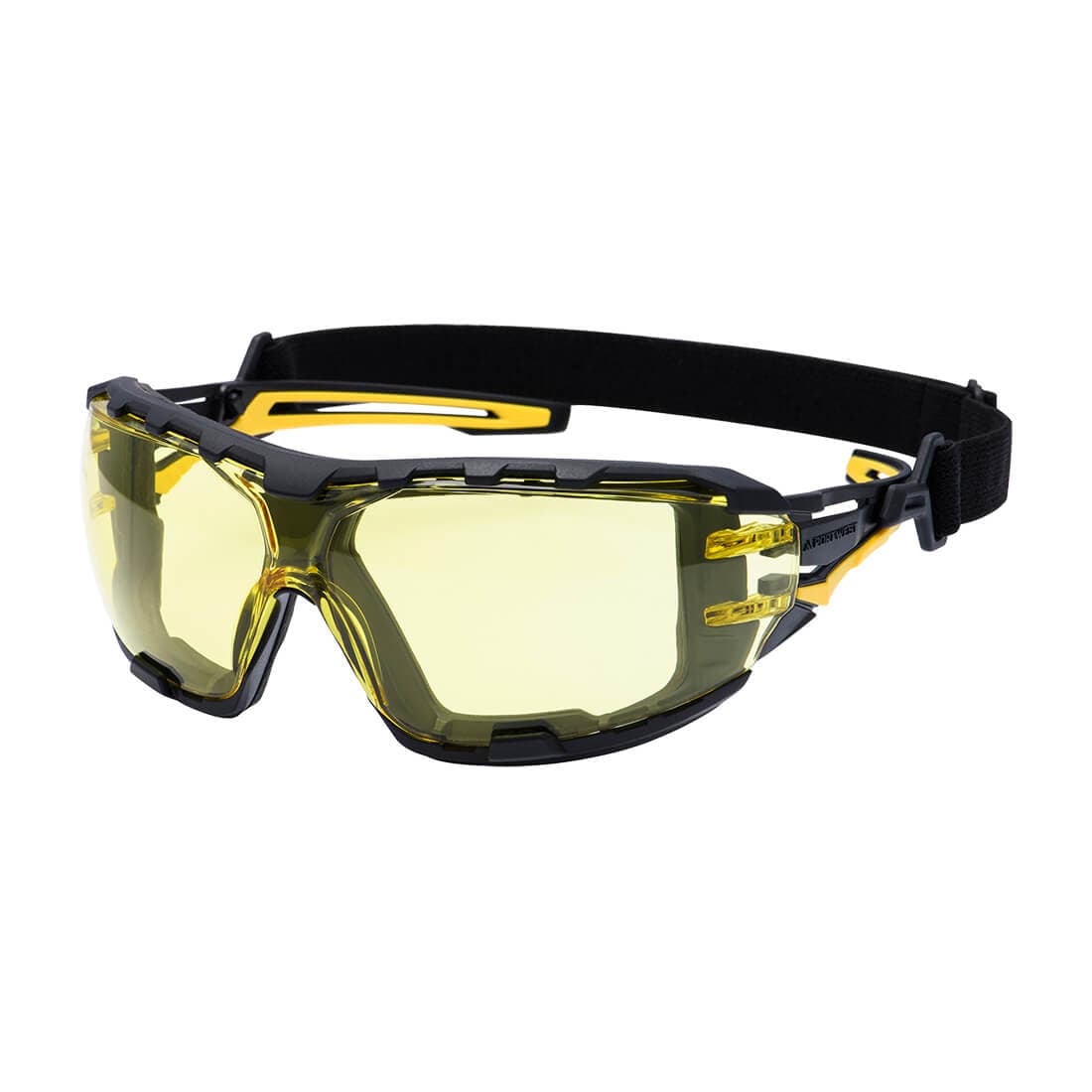 Lunettes de sécurité Wraparound Plus Anthracite Ambre