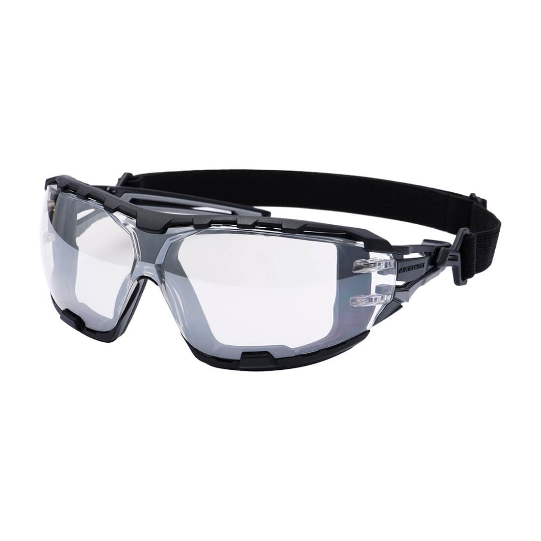 Lunettes de sécurité Wraparound Plus Anthracite Miroir clair (usage intérieur/extérieur)