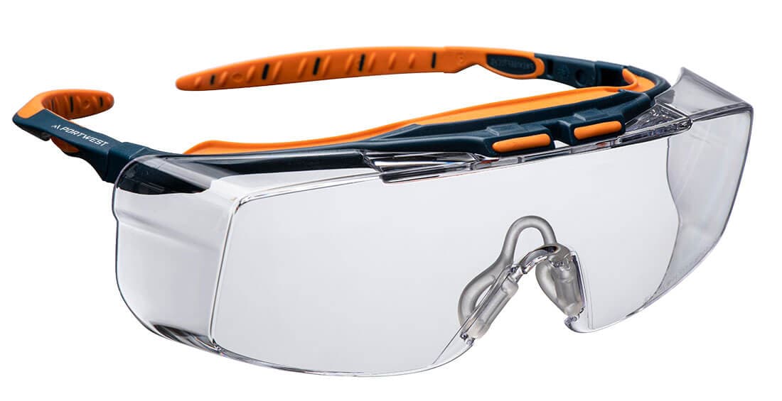 Lunette de sécurité Peak OTG (anti-rayures et anti-buées) Incolore