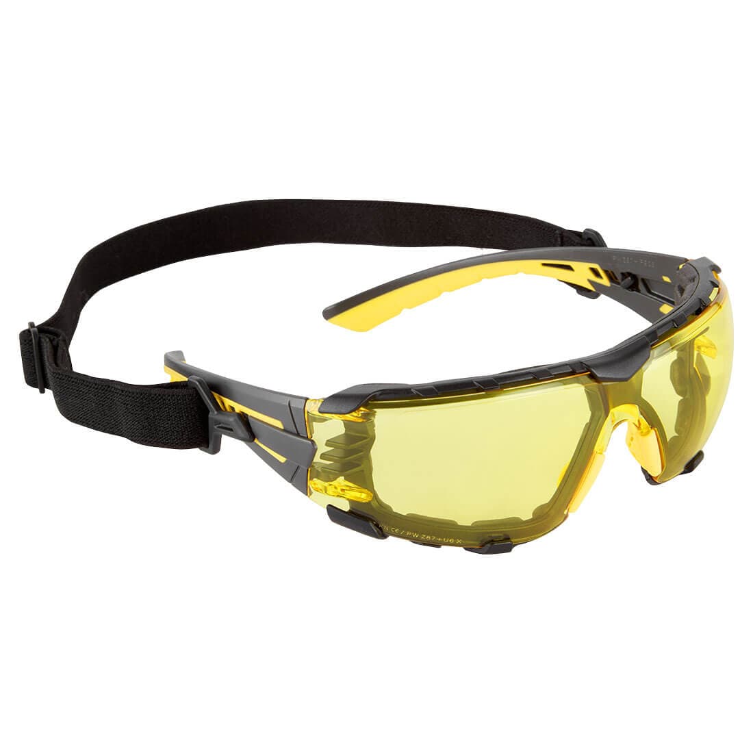 Lunettes de sécurité sangle Tech Look Lite KN Ambre