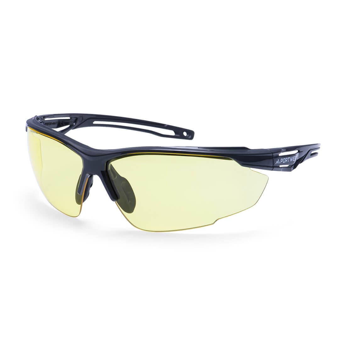 Lunettes de sécurité anthracite Ambre