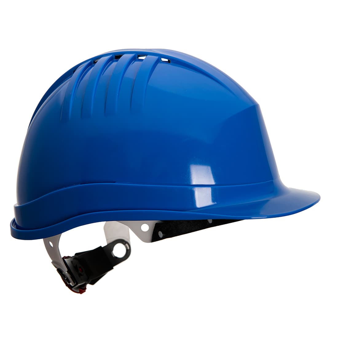 Casque de sécurité Expertline (roue à cliquet) Bleu Royal