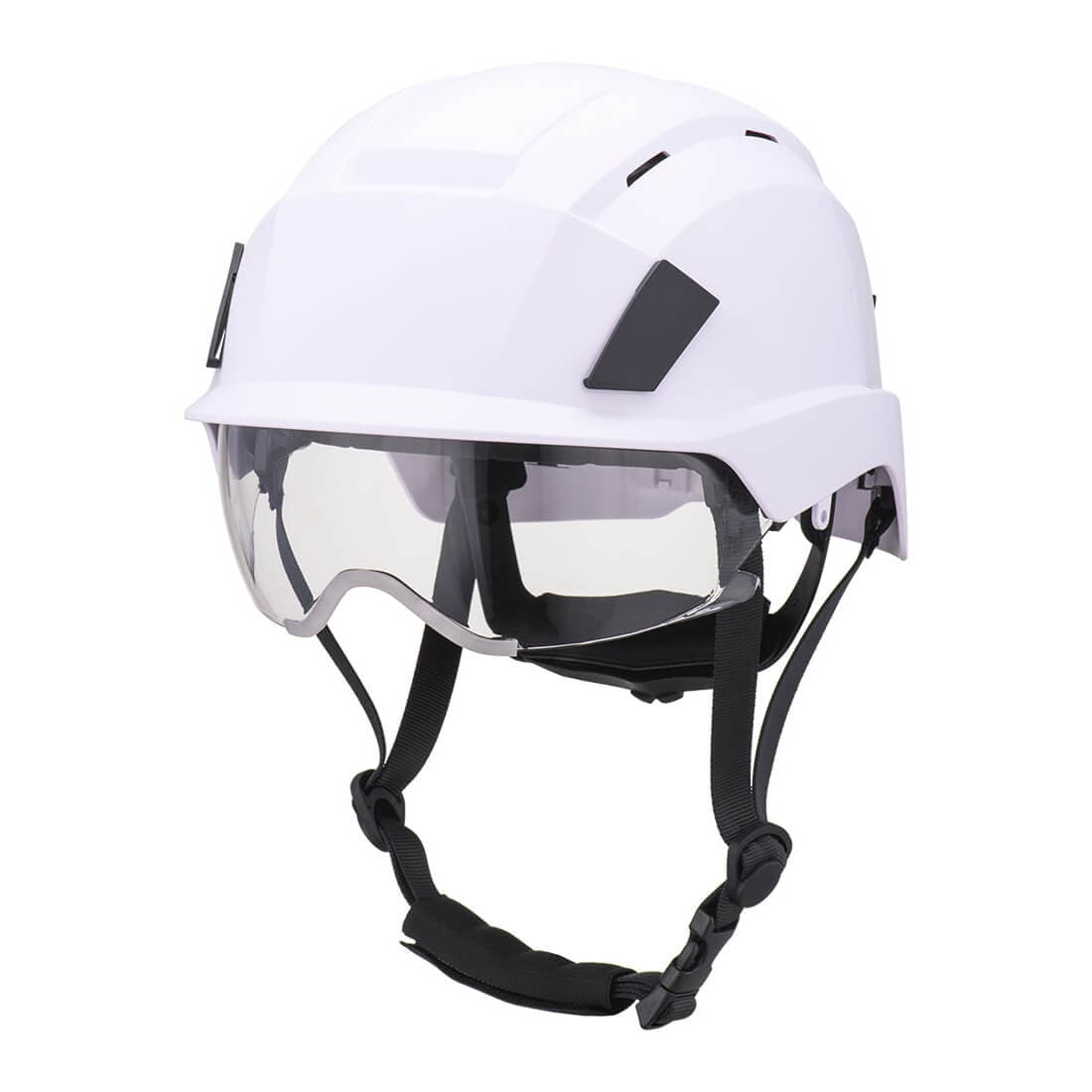 Integrated Visor Helmet Blanc