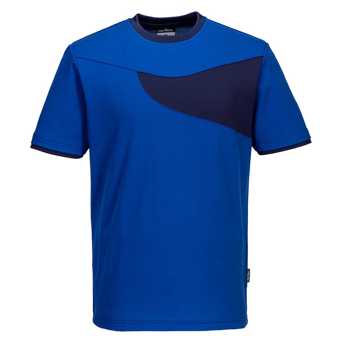 T-shirt PW2 M/C Bleu royal/Marine
