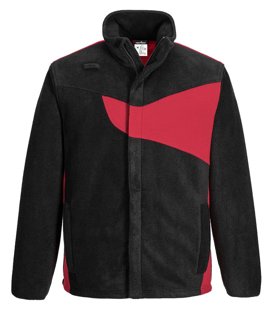 Polaire PW2 Noir/Rouge