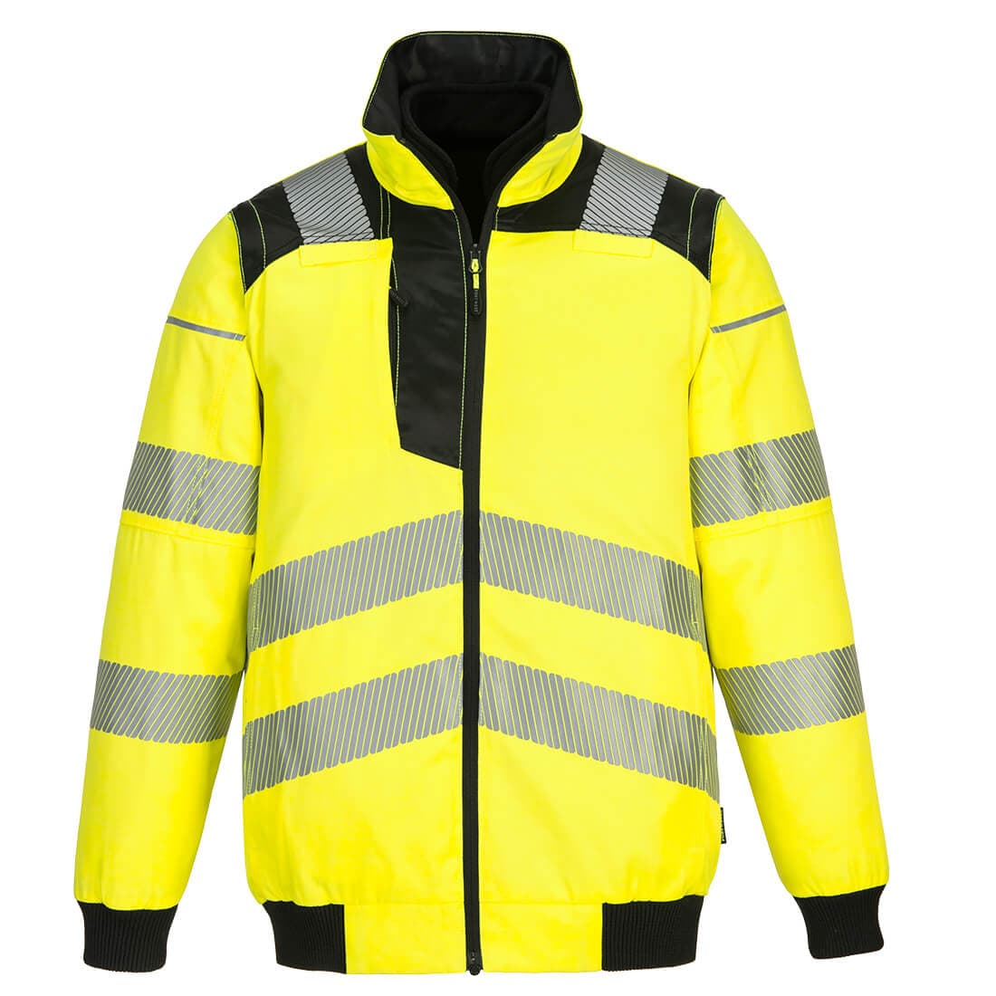Blouson PW3 haute visibilité 3-en-1 Jaune/Noir