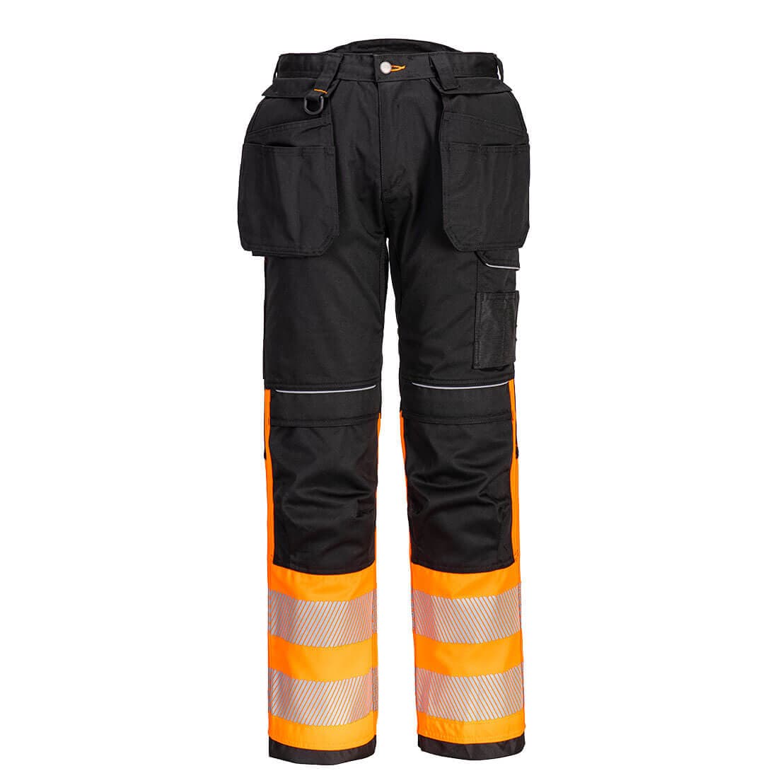 Pantalon Holster PW3 Hi-Vis Classe 1 Orange/Noir