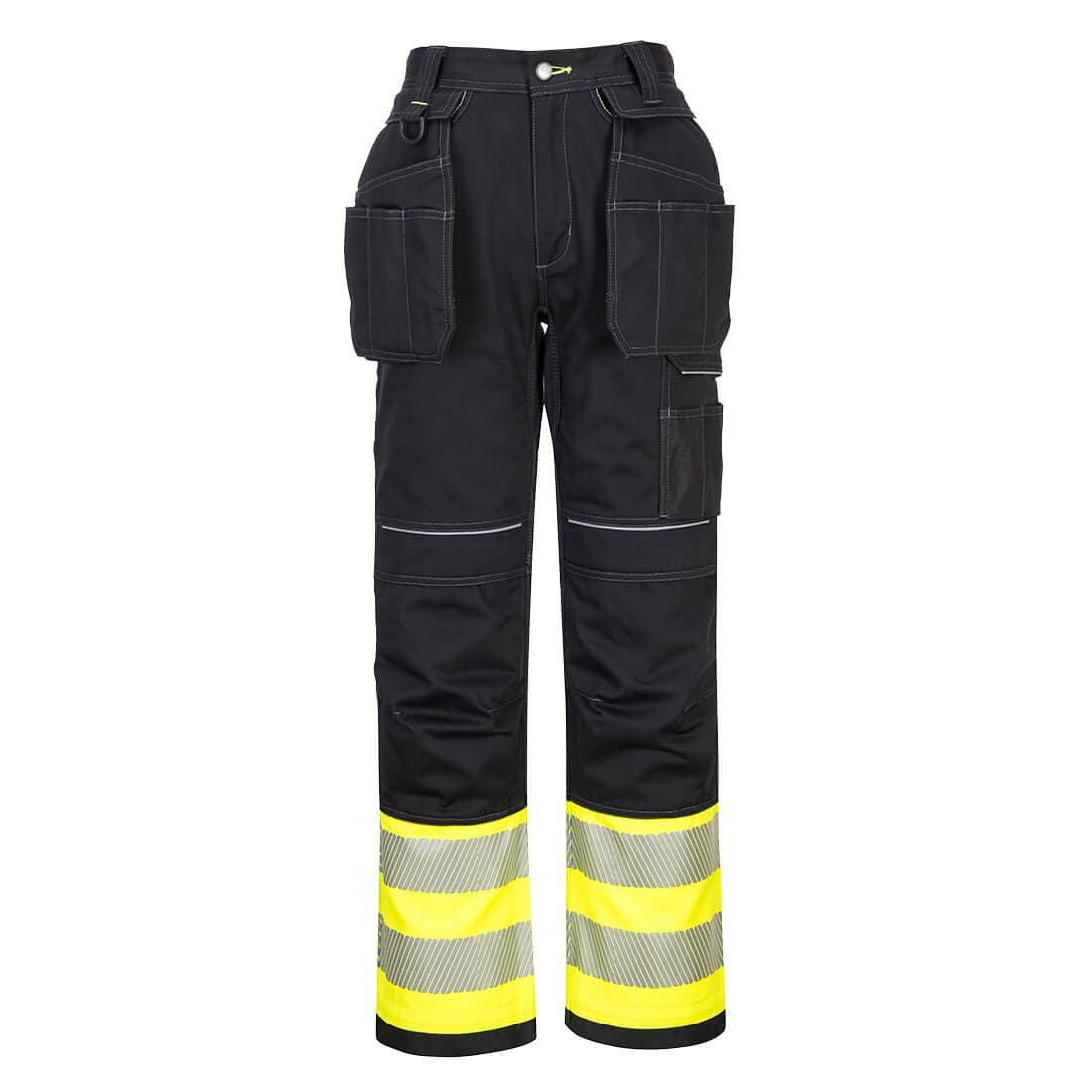 Pantalon Holster PW3 Hi-Vis Classe 1 Jaune/Noir