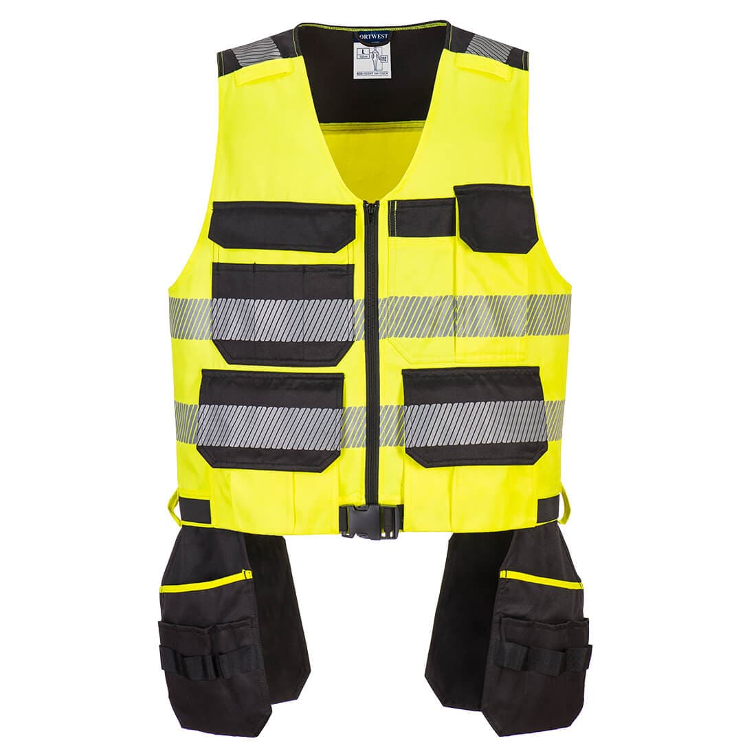 Gilet à outils PW3 classe 1 Jaune/Noir