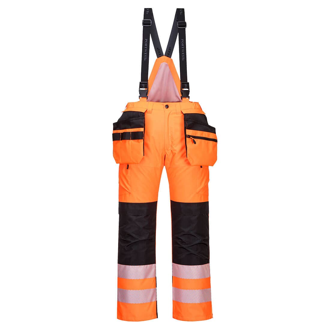 Pantalon d'hiver PW3 haute visibilité Orange/Noir