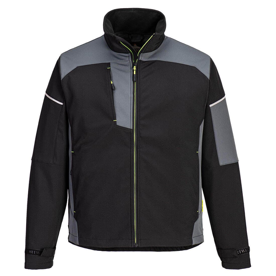 VESTE SOFTSHELL PW3 (3L) Noir/ Zoom Gris