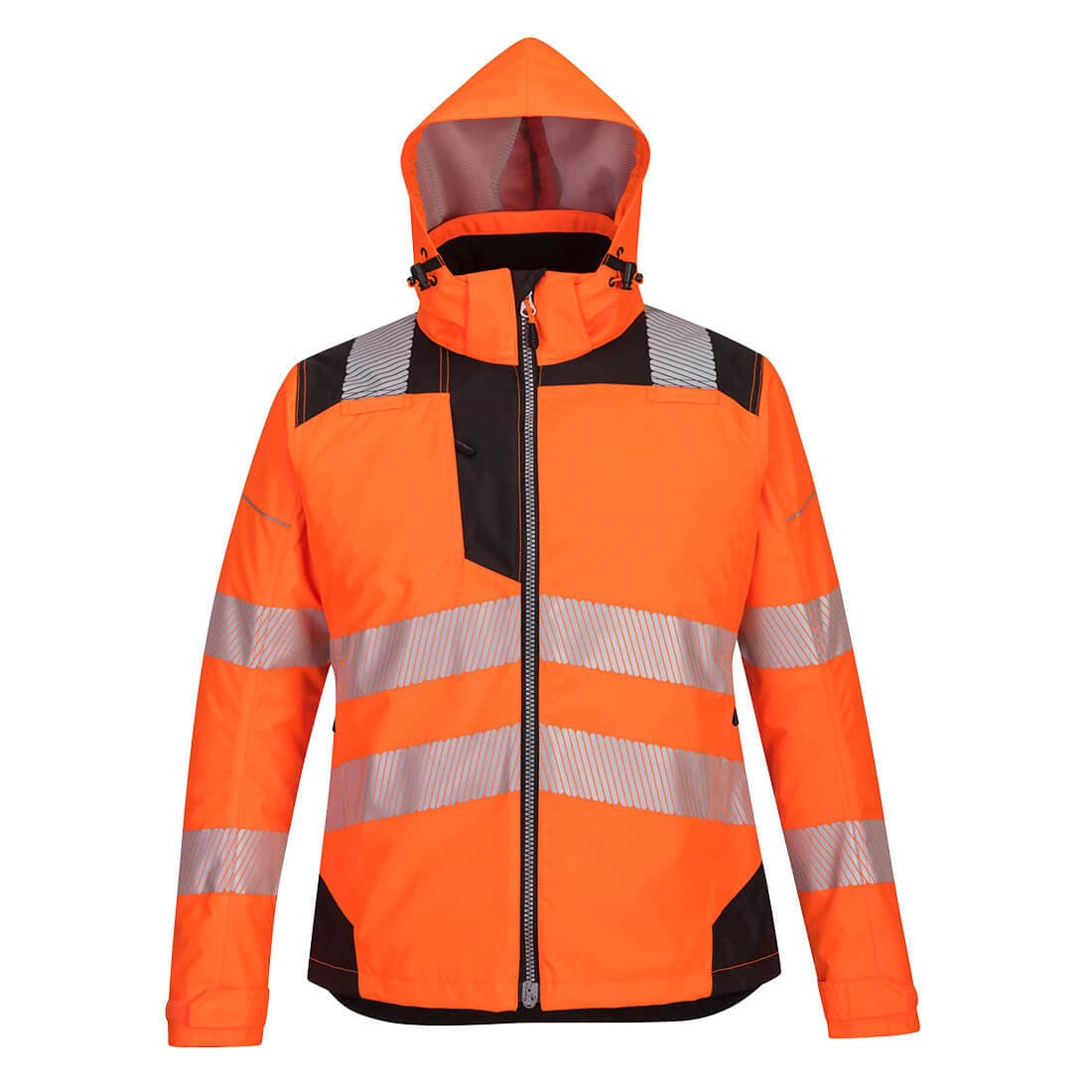 Parka d'hiver PW3 pour Femmes Orange/Noir