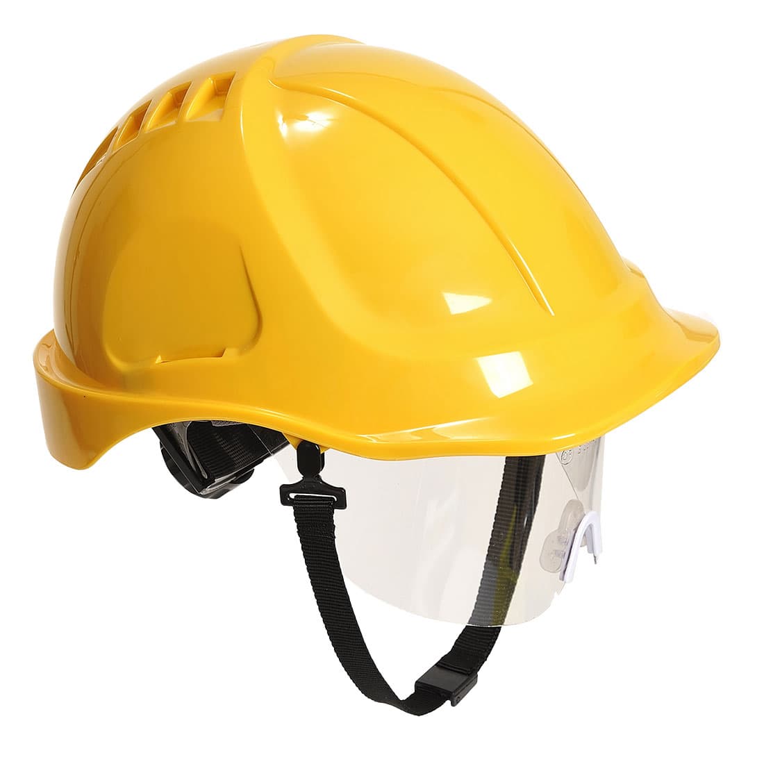 Casque à visiere  Endurance Plus visor Jaune