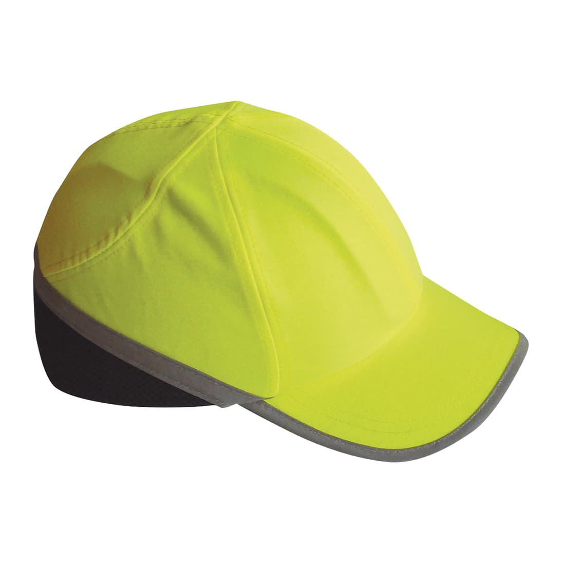 Casquette anti-heurt visière longue Jaune
