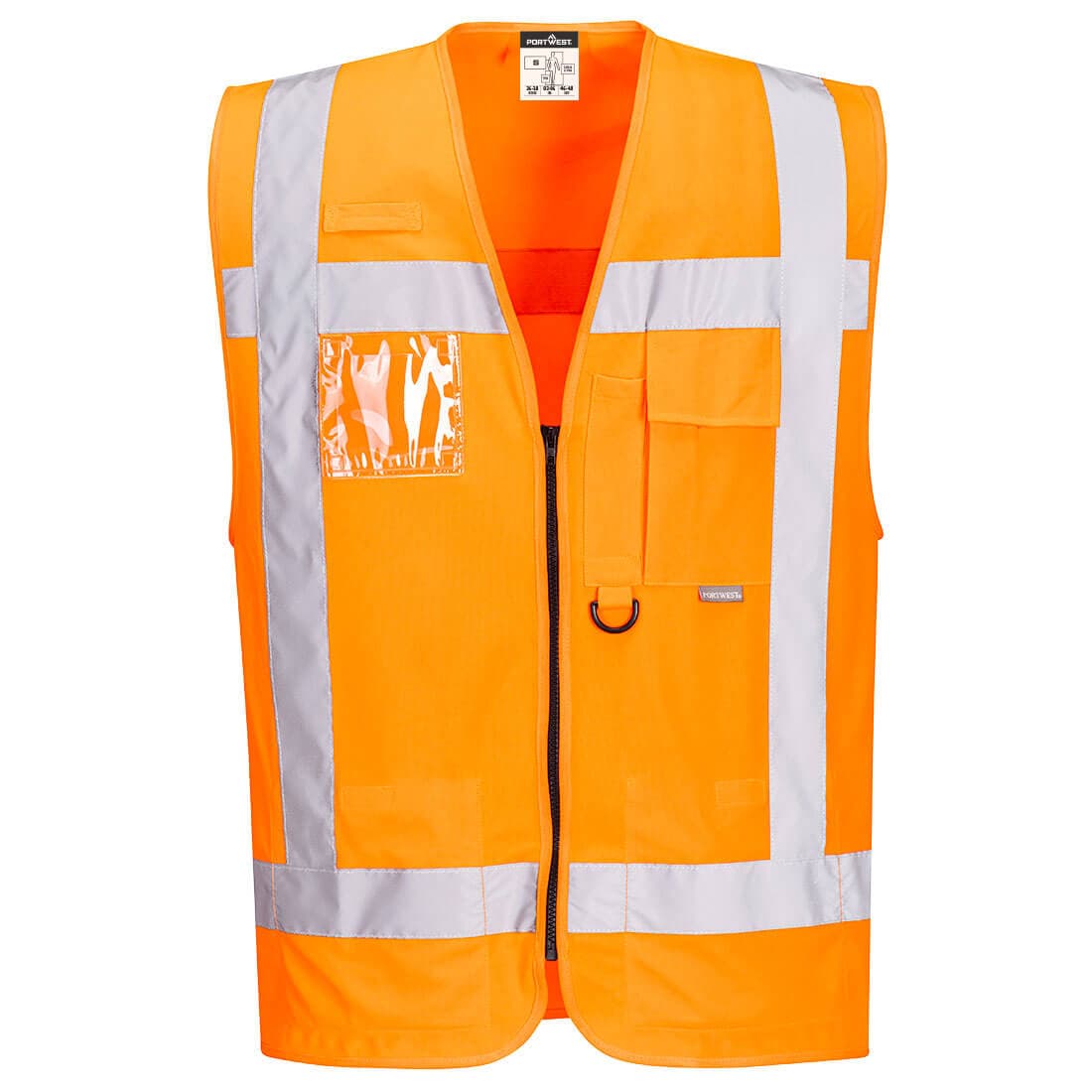 Gilet Multipoches haute-visibilité RWS Orange
