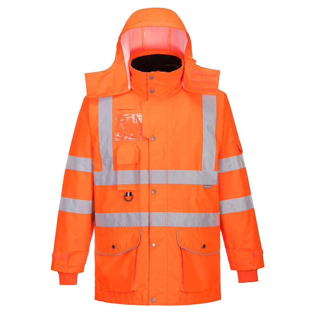 Parka Hi-Vis 7-en-1 Orange