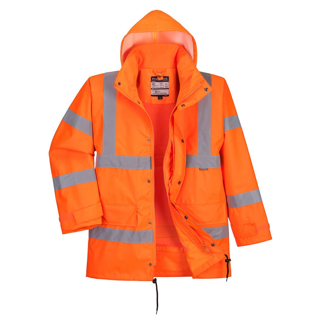 Parka Haute-Visibilité Respirante Interactive Orange