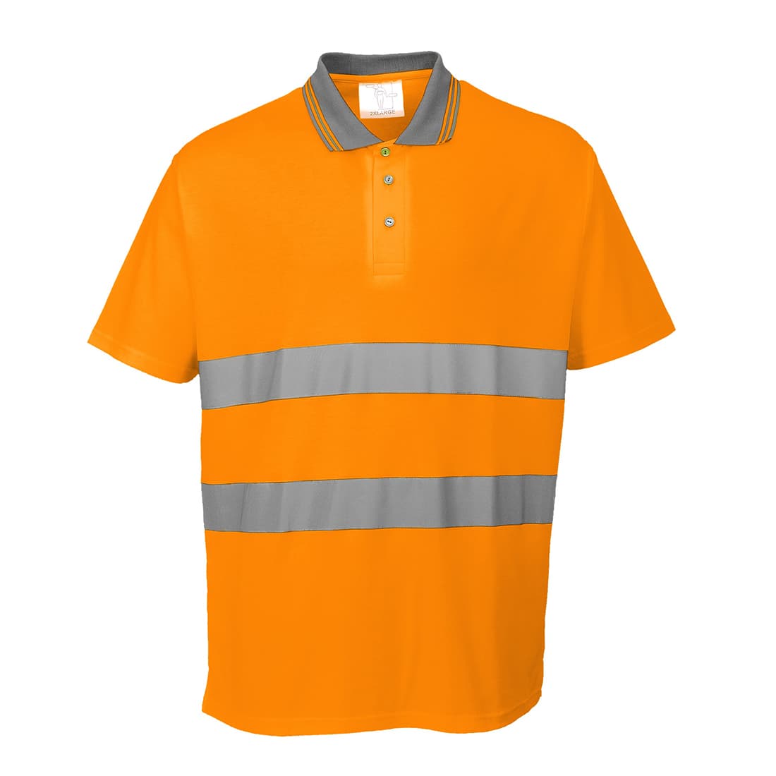 Polo Confort coton Orange