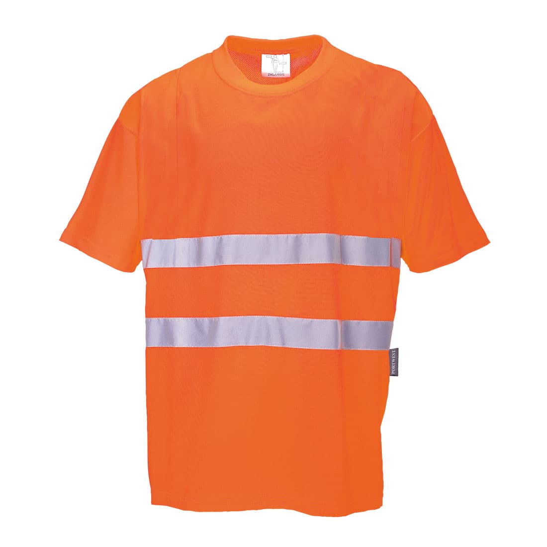 Tee-shirt confort coton Orange