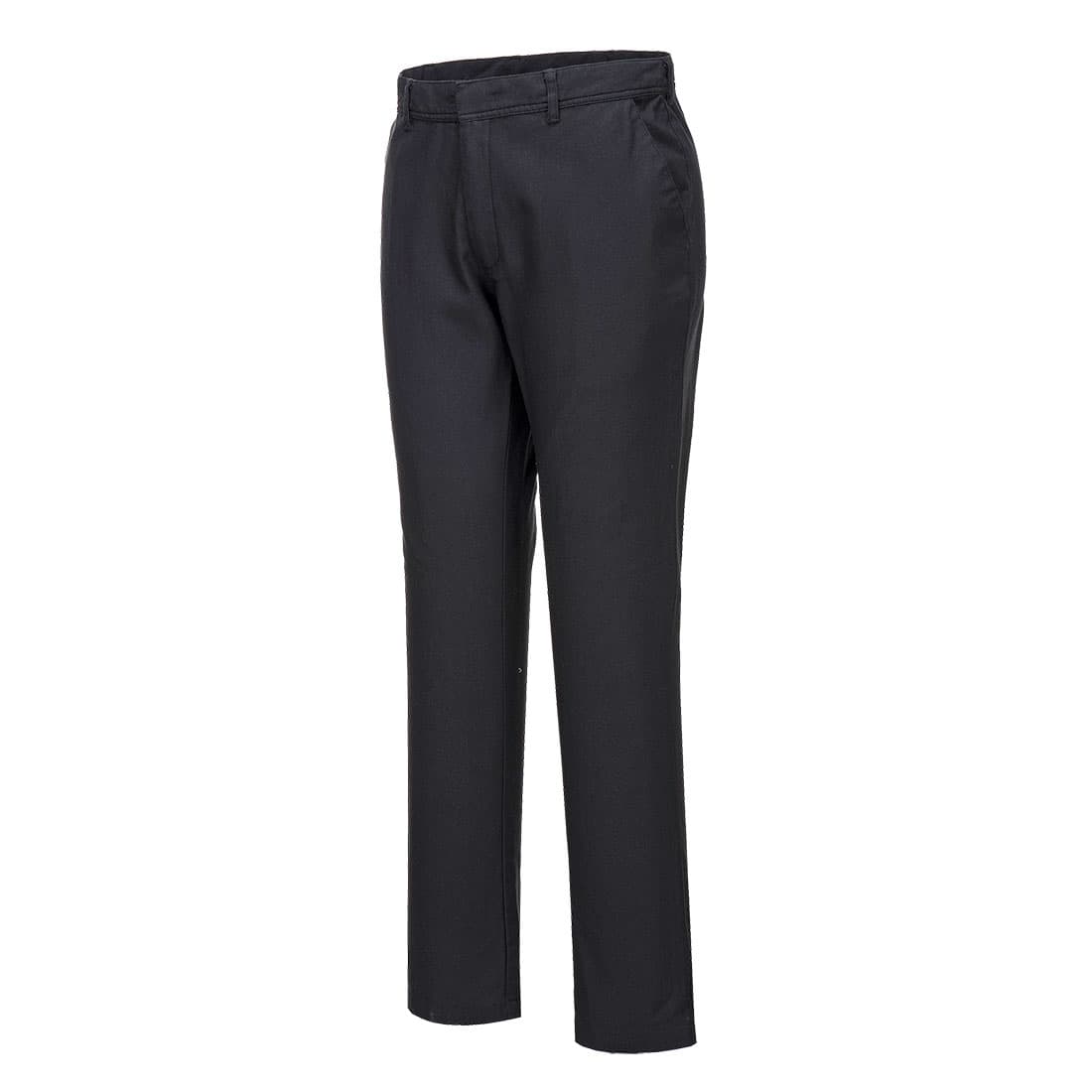 Pantalon Chino Slim Stretch extensible Noir  Short