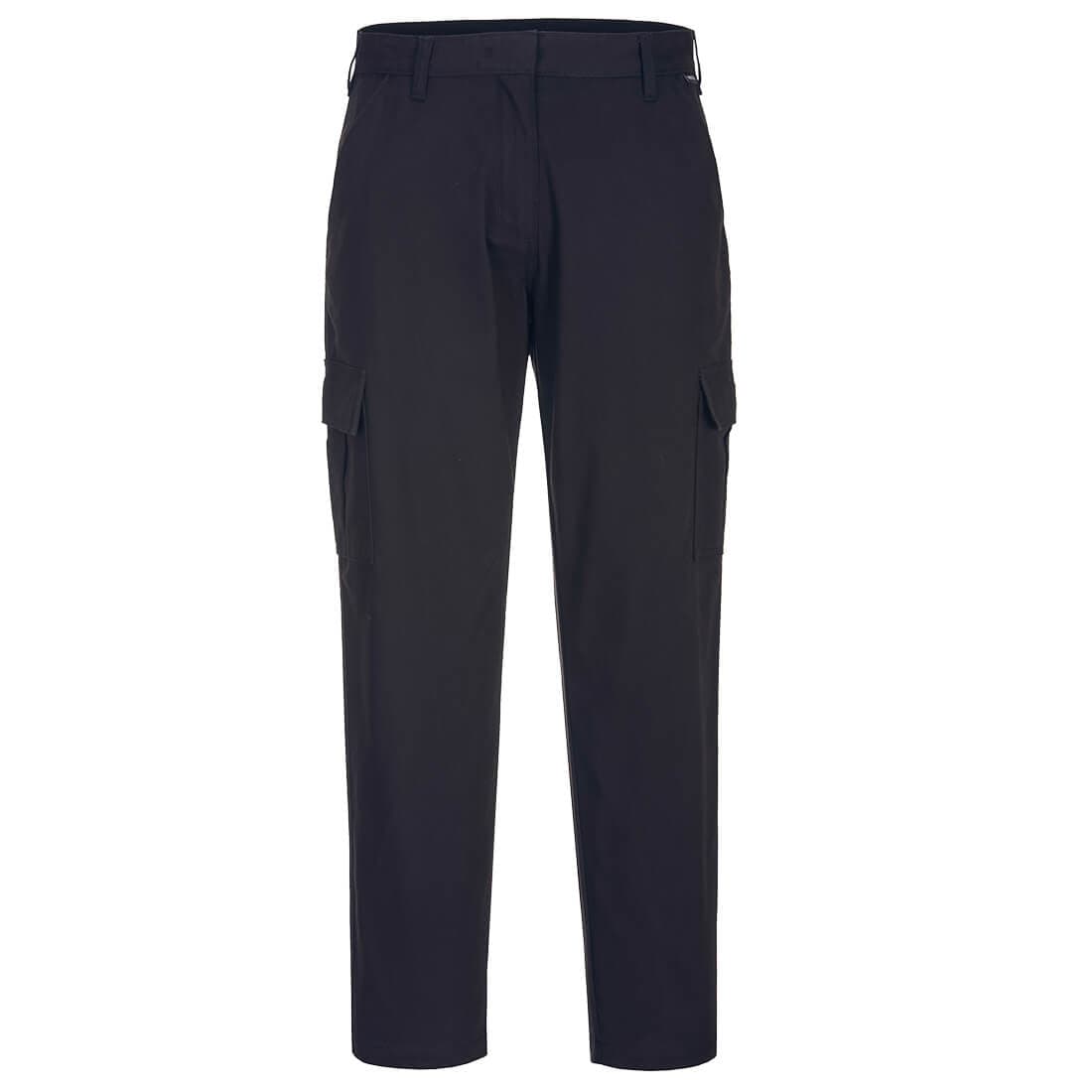 Pantalon cargo extensible pour Femmes Noir