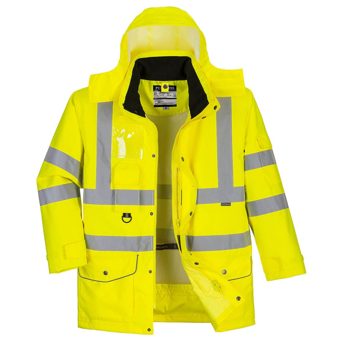Parka Hi-Vis 7-en-1 Jaune