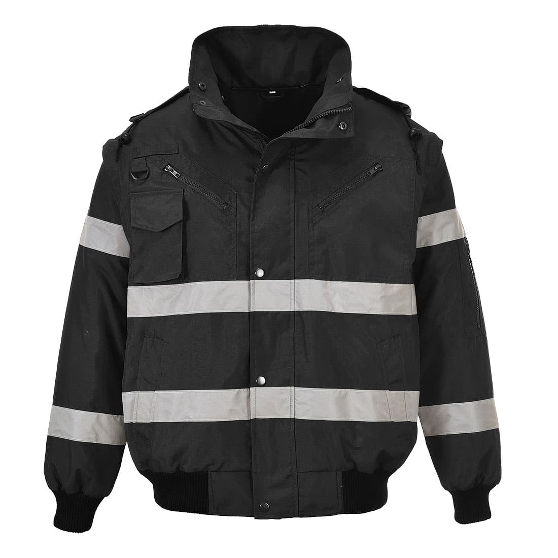 Blouson Bomber Iona 4-en-1 Noir