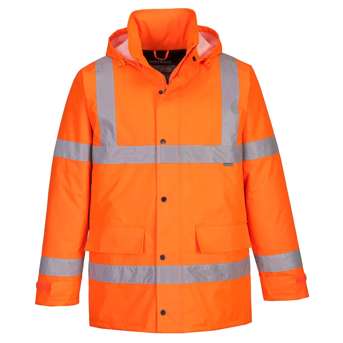 Parka d'hiver Hi-Vis Traffic Orange