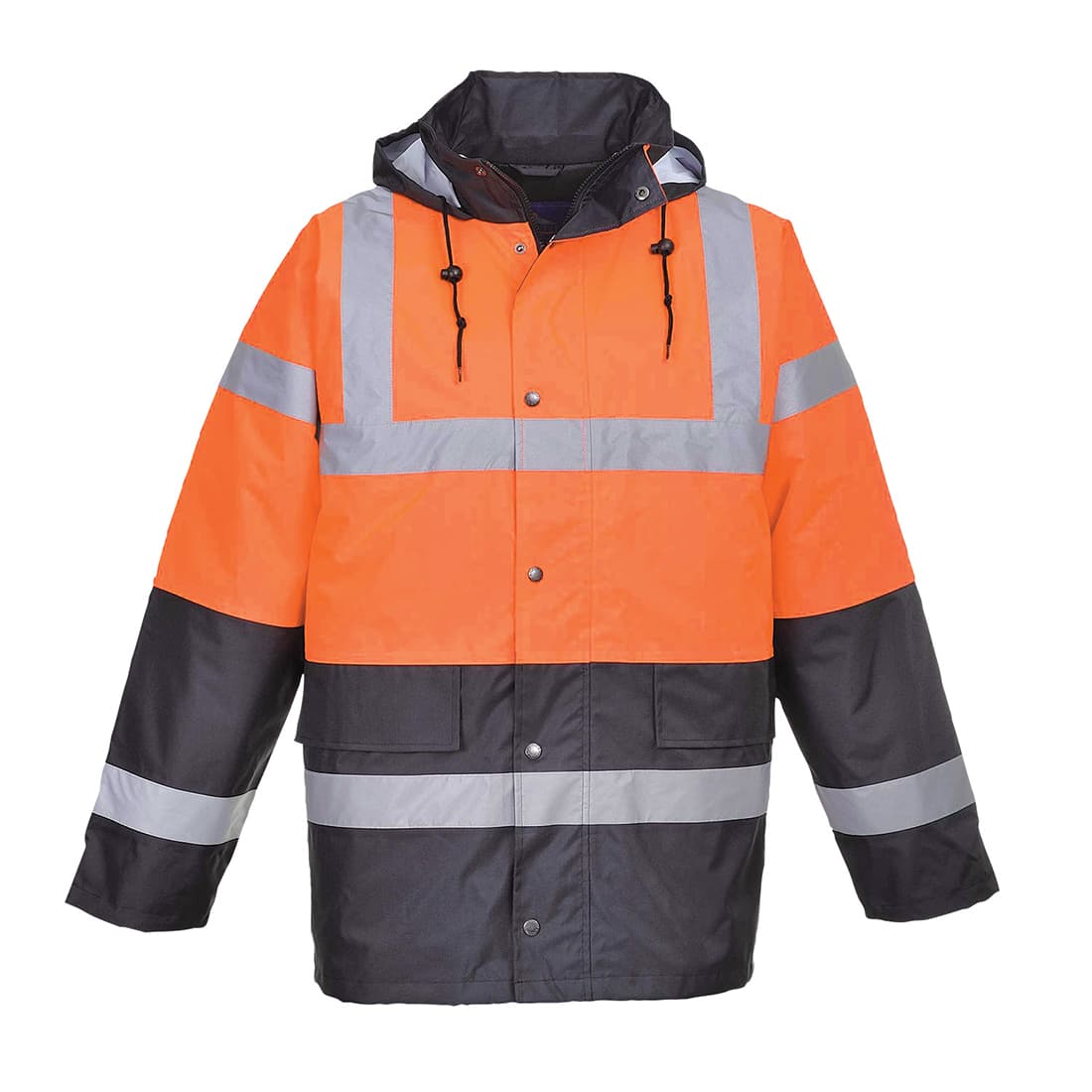 Parka HV Bicolore Orange