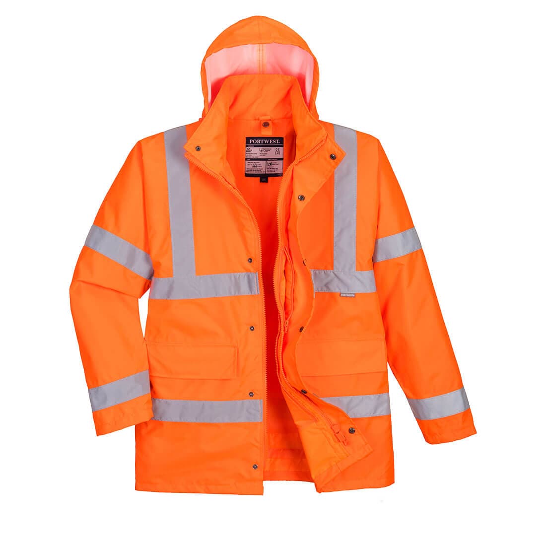Parka Hi-Vis 4-en-1 Orange