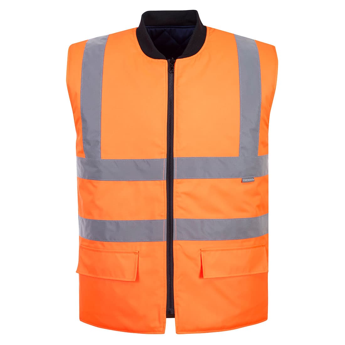 Gilet HV Réversible Orange