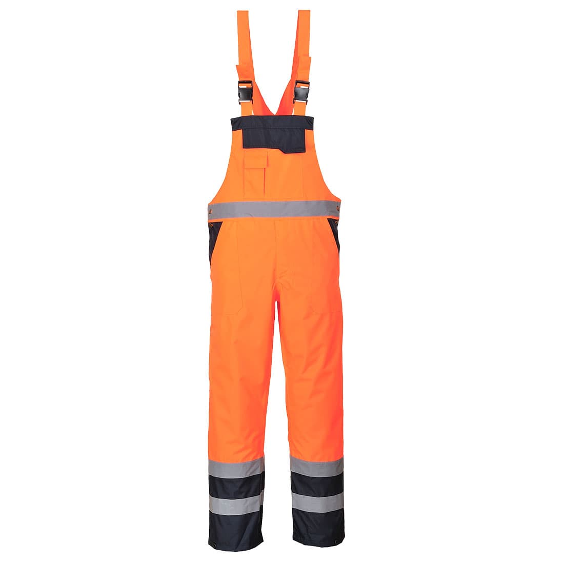 Cotte bicolore matelassée Orange