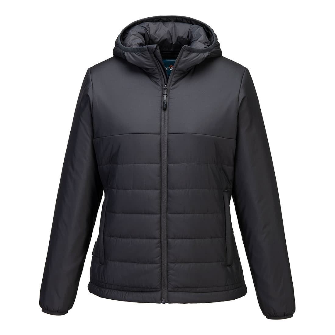 Veste matelassée isolante à capuche femme - Gris Métal